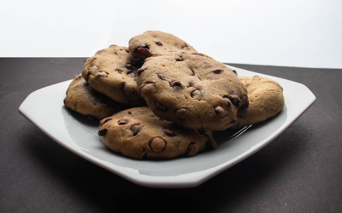 Gourmet Chocolate Chip Sea Salt Cookies (Box of 12)