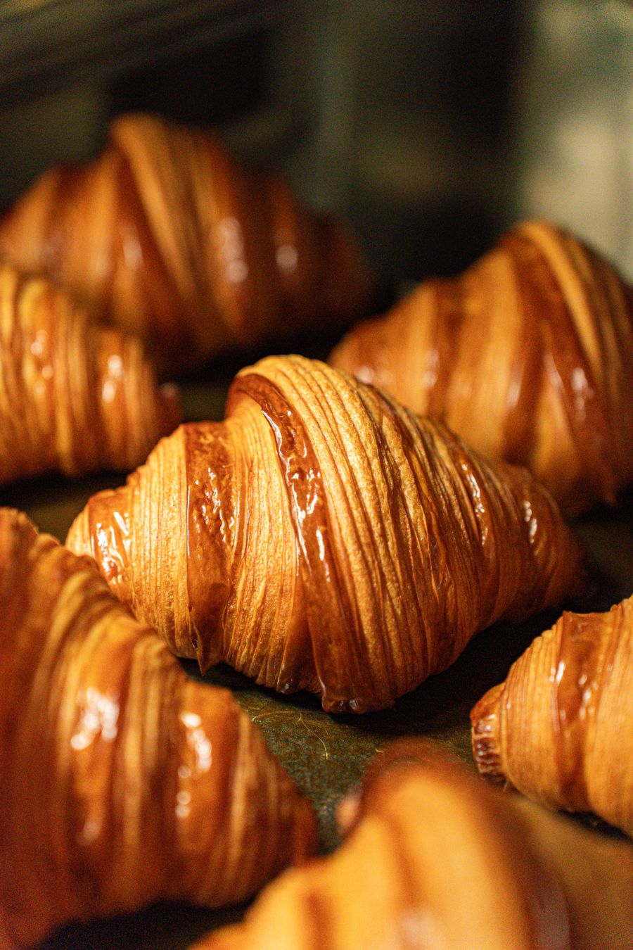 Croissants de Mantequilla Francesa Dorados (Caja de 4)